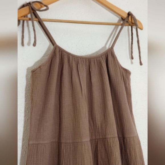 BECASA Tan Maxi Dress - Picture 5 of 7